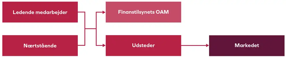 Illustration af forl&oslash;b ved indberetnings- og offentligg&oslash;relsespligten